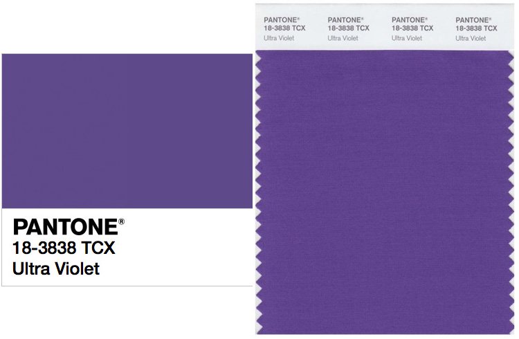 Pantone's Color of the Year 2018